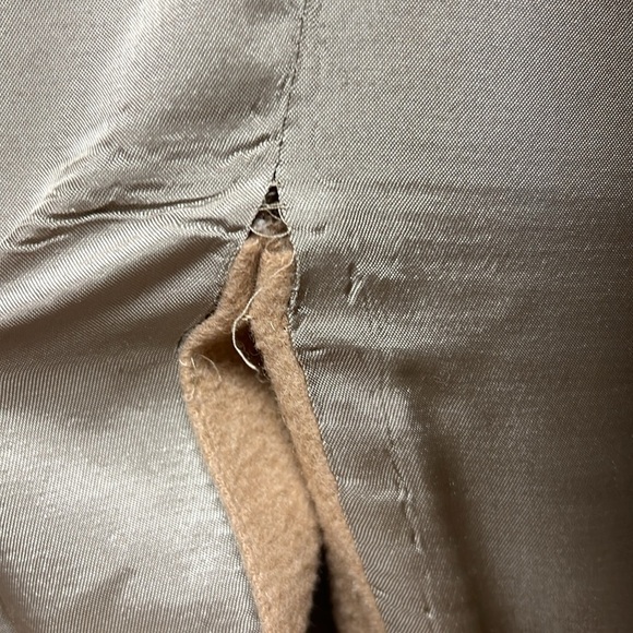 Andrew Fezza Men’s 100% Camel Hair Suit Jacket Size 44 Regular - Picture 7 of 7